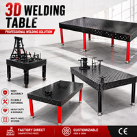 Nouvelle table de soudage de précision D16 D28, table de travail modulaire 3D robuste en acier Q355