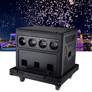 Wasserdichte 4-Rad 1800W Nebel-Rauch-Blasenmaschine mit DMX Drahtloser Steuerung für Outdoor-Aufführungen - Product Image 1