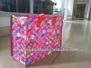 Sac de courses en PP non tissé de haute qualité avec poignées HOA HA, taille et couleur personnalisables, style avec passepoil en U, prix compétitif, Vietnam Bac Giang - Product Image 6