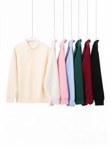 Nueva Colección Otoño/Invierno, Camisa de Manga Larga Unisex de Color Sólido, Cuello Camisero, Algodón Perlado Pesado de 350g, Antiarrugas, Sin Plancha - Product Image 2