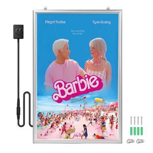 Vente directe usine – Boîtes lumineuses publicitaires LED en alliage d'aluminium de haute qualité 27*40'' pour affiches de cinéma - Product Image 1
