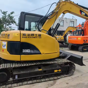 เครื่องขุด308Dcr พร้อมมอเตอร์เกียร์แบบ PLC ทนทานและมีประสิทธิภาพ8ตัน - Product Image 4