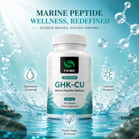 Capsules de Formule Peptide de Cuivre GHK-Cu pour Soutien Diététique Quotidien, Capsules GHK-CU ODM, Capsules GHK-CU Personnalisées