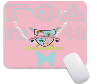 Tapis de Souris Carré Sorority en Promotion – Design Personnalisé, Base Antidérapante en Caoutchouc pour Ordinateur