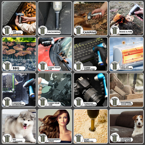 Wild Mini soplador portátil recargable de mano ligero limpiador de aire eléctrico para limpiar teclados/asientos de coche/barbacoa - Product Image 5