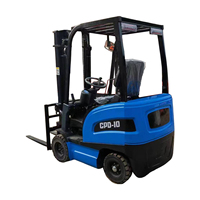 Chariot élévateur électrique portable compact pour chargement et déchargement automatique, adapté aux dénivelés, à vendre