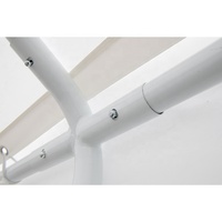 Abri de voiture temporaire extérieur cadre en acier PVC et PE auvent pour véhicule Protection solaire pare-soleil en métal Carport Garages Carports