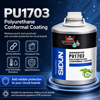 SIDUN PU1703 Adhésifs structurels en polyuréthane, revêtement protecteur transparent pour cartes de circuits imprimés, protection contre l'humidité