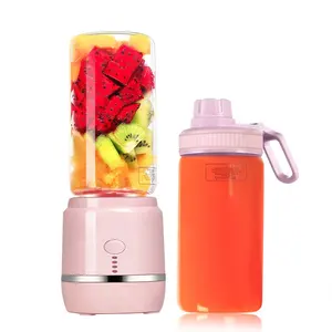 Mélangeur électrique multifonction de 420 ML, presse-agrumes de Smoothie aux fruits, mélangeur Portable USB avec paille