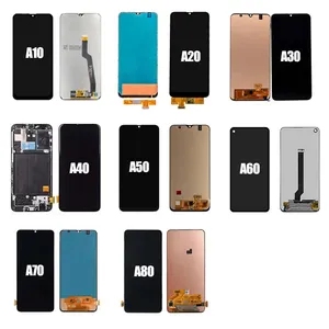 Oem qualidade original para samsung a10 a20 a30 a40 a50 a70 a80 lcd touch screen com montagem lcd, para samsung a10 a20 a30 lcd