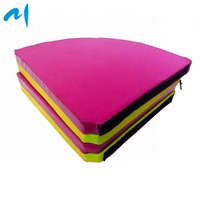 Grand tapis de gymnastique de danse de poteau pliant de 1500mm Tapis de sol de danse de protection contre les collisions