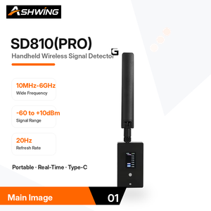 Rilevatore di Droni 1-5km con Antenna a 360°, Rilevatore FPV Portatile <span class=keywords><strong>2</strong></span>.4GHz <span class=keywords><strong>5</strong></span>.8GHz 900MHz 1.1GHz 1.2GHz 1.4GHz, Display da <span class=keywords><strong>3</strong></span>.97" con Riconoscimento in 2ms - Product Image 2