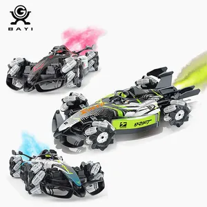 F1 Sport Rc Formule 2.4G Elektrische Afstandsbediening Race Drift Auto Spuiten Smkoe Stunt Cars Voor Kinderen Cadeau