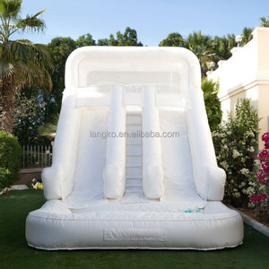 Tobogán Acuático Inflable de PVC para Exteriores, Tobogán Inflable Comercial para Niños y Adultos - Product Image 3