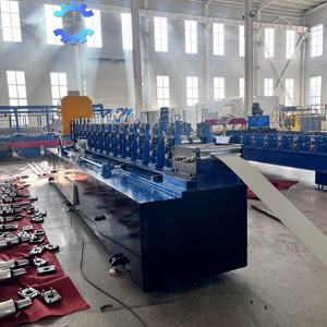 Máquina de conformado en frío de pared delgada y alta resistencia para perfiles en C con PLC, motorreductor y rodamientos para correas de acero - Product Image 4