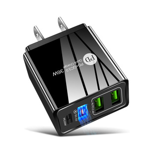 Adaptateur de charge rapide 4 USB 36W - <span class=keywords><strong>Chargeur</strong></span> mural USB Type C - Compatible avec le <span class=keywords><strong>chargeur</strong></span> <span class=keywords><strong>iPhone</strong></span> <span class=keywords><strong>12</strong></span> pour <span class=keywords><strong>iPhone</strong></span> <span class=keywords><strong>12</strong></span> Pro Max - Product Image 5