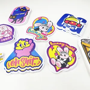 Factory Wholesale Waterproof Vinyl Stickers Custom Laser Security 3D Hologram Label Die Cut Sticker