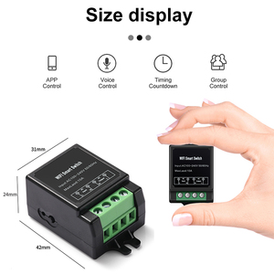 Công Tắc Tuya Wifi Thông Minh Sản Phẩm & Thiết Bị Nhà Thông Minh Công Tắc Điều Khiển Từ Xa Không Dây Công Tắc Wifi Thông Minh Tuya 220 - Product Image 3