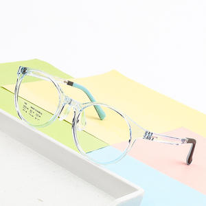 Autres lunettes de myopie rondes TR90 pour enfants 1305, monture moyenne, visage ovale, pont nasal standard - Product Image 4