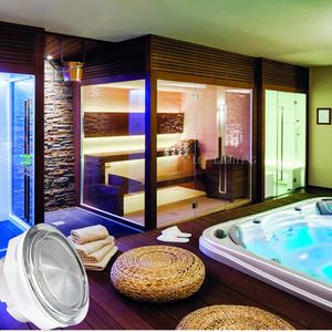 Impermeabile IP68 luce subacquea 7W led 12v vasca da massaggio led luce RGB vasca da bagno portatile jet spa light - Product Image 4