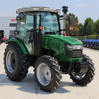 Tracteur agricole 4x4 de 80 chevaux, mini-tracteur 4 roues motrices, tracteur agricole de 40 à 260 CV, longue durée de vie, moteur diesel LW4102