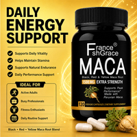 Fabricant de produits à marque privée, capsules de racine de maca, favorisent l'humeur et l'énergie chez les adultes, complément alimentaire à base de maca, pilules pour l'agrandissement du pénis.