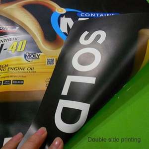 Lona de Poliéster Impermeable Portátil de Alta Calidad, Impresión Digital, Lona de Vinilo para Publicidad Exterior con Malla para Cercas - Product Image 2