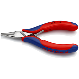 KNIPEX 35 12 115 Special electronics <b>pliers</b> with multi-component handles 115 mm - Product Image 2
