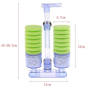 <span class=keywords><strong>Filtre</strong></span> à éponge pour aquarium XY-2882, pompe à <span class=keywords><strong>air</strong></span> ultra silencieuse pour aquarium, éponge biologique, <span class=keywords><strong>filtre</strong></span> en <span class=keywords><strong>mousse</strong></span> pour petit aquarium, 15-50 gallons - Product Image 3