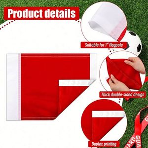 ธงมุมสนามฟุตบอลคุณภาพสูงแบบกำหนดเอง สำหรับฝึกซ้อม รูปแบบธงโฆษณา สามารถออกแบบได้ทุกแบบ สำหรับสนามกีฬาฟุตบอล - Product Image 3