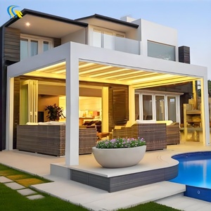 Hiện đại vườn gazebo cho thành phố sống yên tĩnh Haven cho cơ thể và tâm trí thư giãn bền sơn tĩnh điện khung - Product Image 4