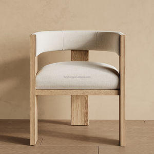 FERLY Luxury Morden Customization <strong>Dining</strong> Room Furniture Modern Wood Column Armrest <strong>Dining</strong> <strong>Chair</strong> - Product Image 1
