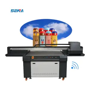 Flat Digital 1390 Printing Machinery Inkjet UV Flat Printer G5 G6 Print Head 1300*900mm Large Format UV Printer