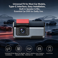 Cámara para Coche VIEVGUARB VS1135 con Monitor de Estacionamiento, Grabación en Bucle, Visión Nocturna, Sensor G, Control por Aplicación, 4K 1080P, Lente Dual, Pantalla IPS de 120°