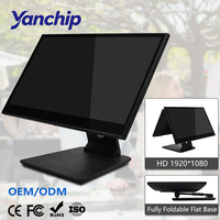 Système de point de vente Yanchip XF156 Windows 15,6 pouces, caisse enregistreuse I5 3ème génération 8G+128G, écran tactile, caisse enregistreuse tout-en-un
