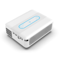 Vente chaude Xnano X1 4K Blanc Projecteurs Intelligents Quad Core Android 9 5G WIFI LED 8K Vidéo Full HD 1080P Home Cinéma Projecteur