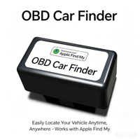 Localisateur de véhicule officiel MFi modèle OBD. Compatible universellement avec tous les ports de diagnostic OBD des véhicules, prend en charge l'application iOS