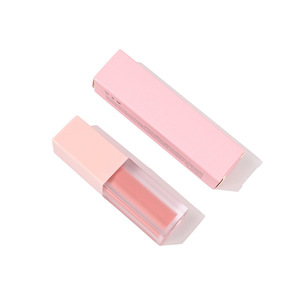 Contenants carrés en plastique pour gloss à lèvres, tubes vides pour gloss à lèvres, rose gold 5ml 8ml, logo personnalisé, noir doré, cosmétique - Product Image 4