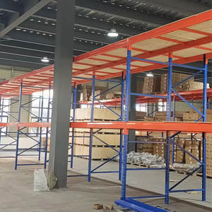 Rayonnages de stockage d'entrepôt certifiés CE Shibang, rayonnages en acier robustes, rayonnages à palettes européennes pour usage industriel - Product Image 4