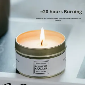 Vela de <span class=keywords><strong>Pilar</strong></span> hecha a mano de aromaterapia de cera de soja de Venta caliente transfronteriza al por mayor regalo de gama alta recuerdo de cumpleaños adorno decorativo - Product Image 5