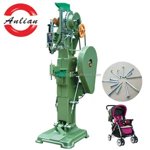 Riveting machine for stroller fully automatic feeding rivet punching machine