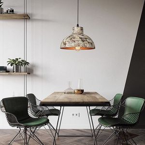 Lámpara de Techo Industrial de Estilo Japonés Wabi-Sabi Pintada a Mano Original, Lámpara de Araña para Restaurante, Barra de Bar, Lámpara para Cafetería - Product Image 6