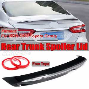 สปอยเลอร์ฝากระโปรงท้ายรถยนต์สีดำด้าน/เงา สำหรับ Toyota Camry ปี 2018 2019 ทำจากวัสดุ ABS - Product Image 1
