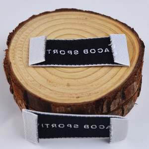 ฉลากผ้าซาตินแบบรีดติดคอสำหรับเ<span class=keywords><strong>ส</strong></span>ื้อผ้ารองเท้ากระเป๋าวั<span class=keywords><strong>ส</strong></span>ดุผ้าแบบยั่งยืนห<span class=keywords><strong>ม</strong></span>ายเลขรุ่นโลโก้ตา<span class=keywords><strong>ม</strong></span><span class=keywords><strong>ส</strong></span>ั่ง - Product Image 3