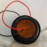 Plaque d'éclairage LED ronde 7 LED de 2 pouces pour remorque, haute qualité, très vendue, sans fil, fabriquée en Chine
