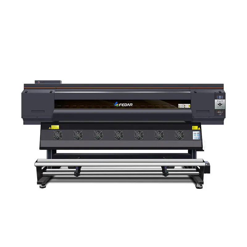 3 * I3200 Printkop Sublimatie Printer 1900Mm Largesize Digitale Textiel Drukmachine Voor Jersey En Sportkleding