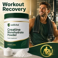 Fabricant de compléments alimentaires en gros, poudre de créatine monohydratée micronisée pour la récupération musculaire