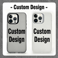 Coque de téléphone personnalisée, motif DIY, prix d'usine en gros, coque de protection mobile colorée électro-plaquée antichoc