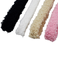WEGOODZF Lacets Personnalisés en Polyester Pelucheux de Qualité Supérieure, Doux et Moelleux, Plats, Larges de 0,7 CM, pour Baskets Décontractées en Toile
