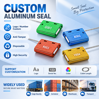 Sceau de sécurité en alliage d'aluminium ST-CS-HJ6 pour conteneurs, pour le transport de marchandises